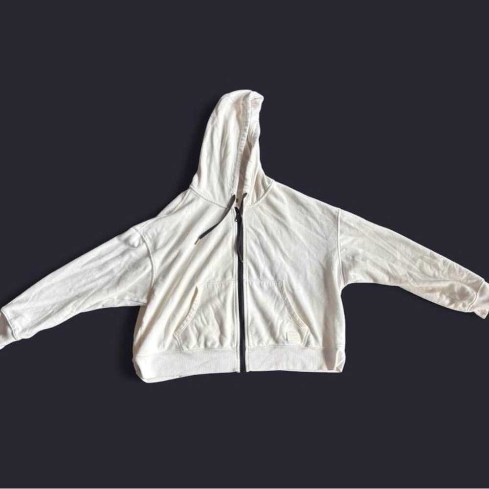 ✨ Love & Sports white zip up hoodie Size XL ✨